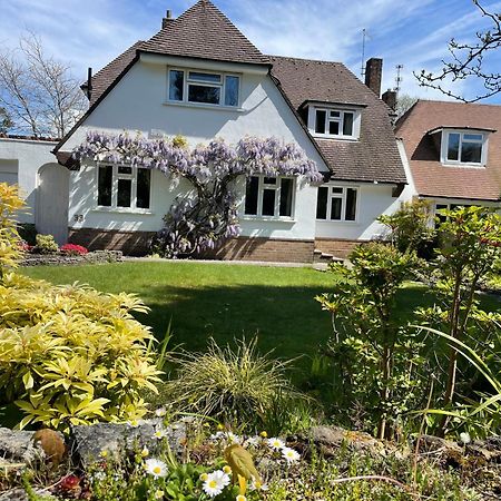 Charming Bournemouth House With Beautiful Spacious Gardens, 5 Min Drive To Beaches, Free Parking For 2-3 Cars Exteriér fotografie